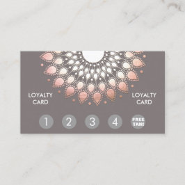 Slagit Ro Guld Mandala Spray Tan Loyalty Lojalitetskort