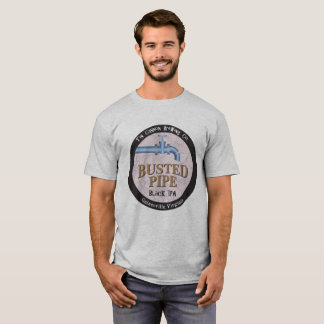 Slagit sönder leda i rör t-shirt