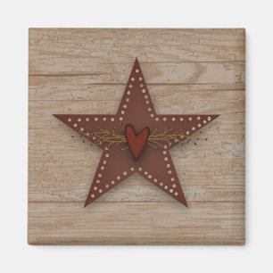 Slagit Tin Star Magnet
