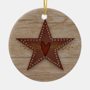Slagit Tin Star Ornament