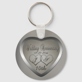 Slagit tonårsdag 10 år nyckelring