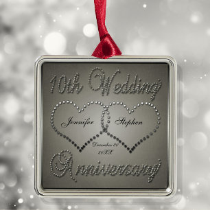 Slagit tonårsjubileum 10-årsjubileum Ornament