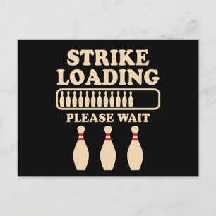 Slagladdning Bowlingspelare Citat Bowlingpresent Vykort