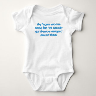 Slågna in Memaws (blått) T-shirt