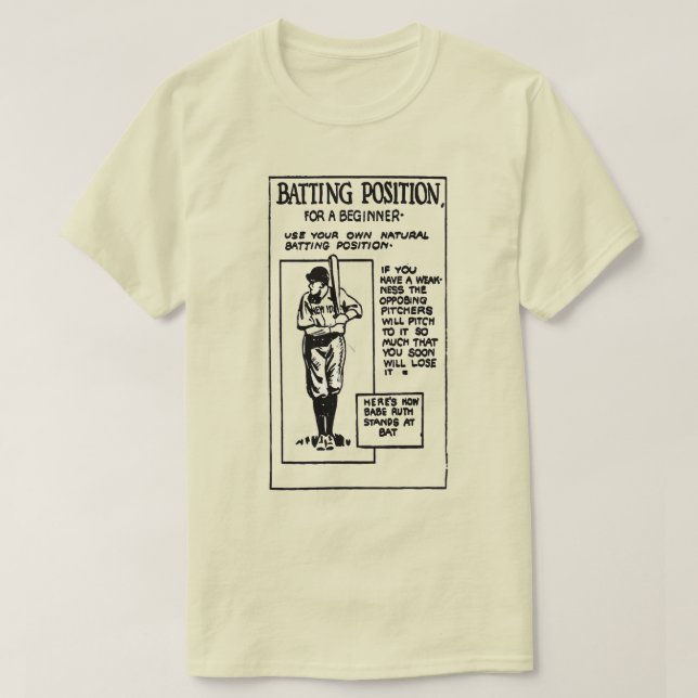 Slagposition T-Shirt (Design framsida)