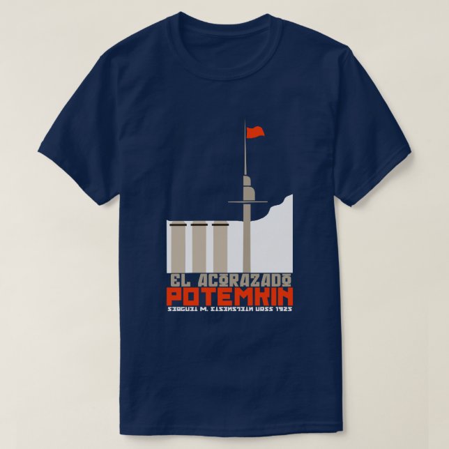 SLAGSKEPP POTEMKIN TEE SHIRT (Design framsida)