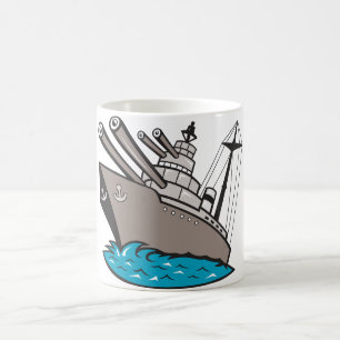 Slagskeppmugg Kaffemugg