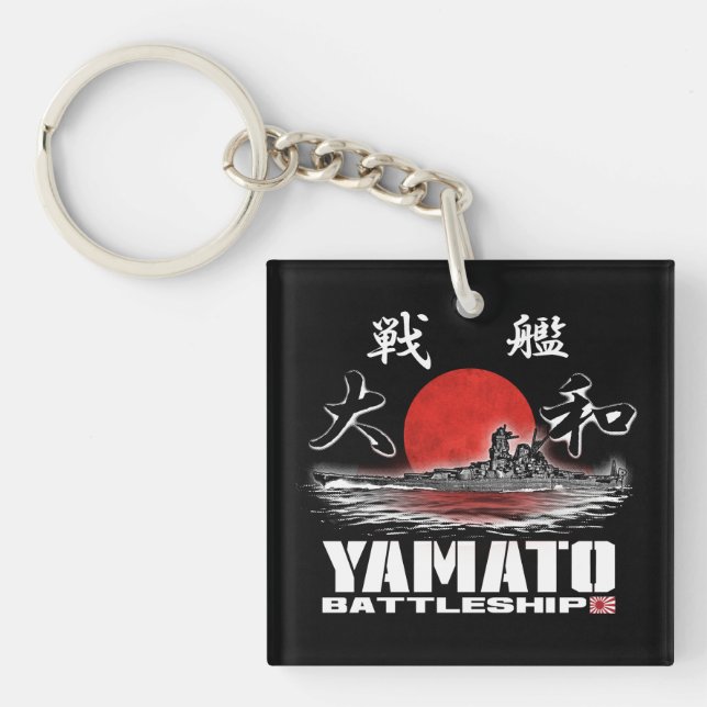 SlagskeppYamato Keychain akryl Keychain (Framsidan)
