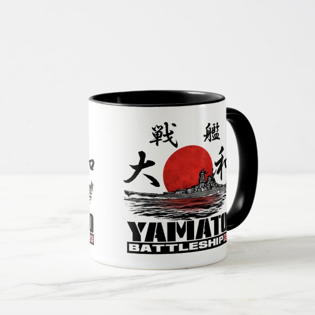 SlagskeppYamato mugg (Framsida höger)