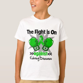 Slagsmål är på mot njuresjukdom t-shirt