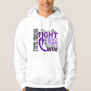 Slagsmål av min Cystic Fibrosis för liv Sweatshirt Med Luva