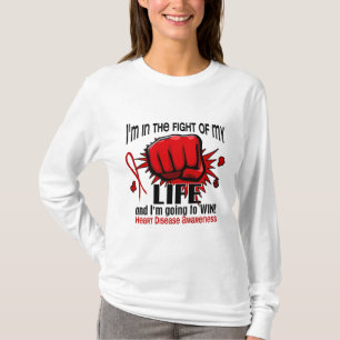 Slagsmål av min hjärtsjukdom för liv 2 t-shirt
