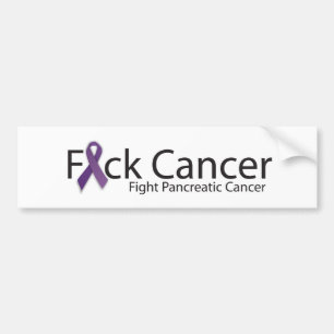 Slagsmål-Bukspottkörtel--Cancer-Logotyp Bildekal