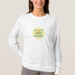 Slagsmål flår cancer t-shirt