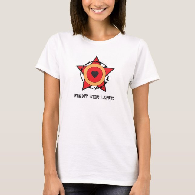 SLAGSMÅL FÖR KÄRLEK TEE SHIRT (Framsida)