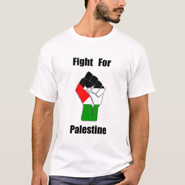 Slagsmål för Palestina Tröja (Framsida)