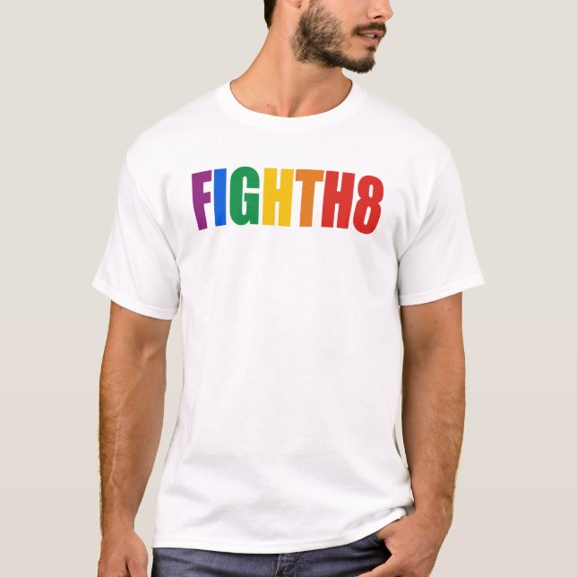 Slagsmål H8 Tee Shirt (Framsida)