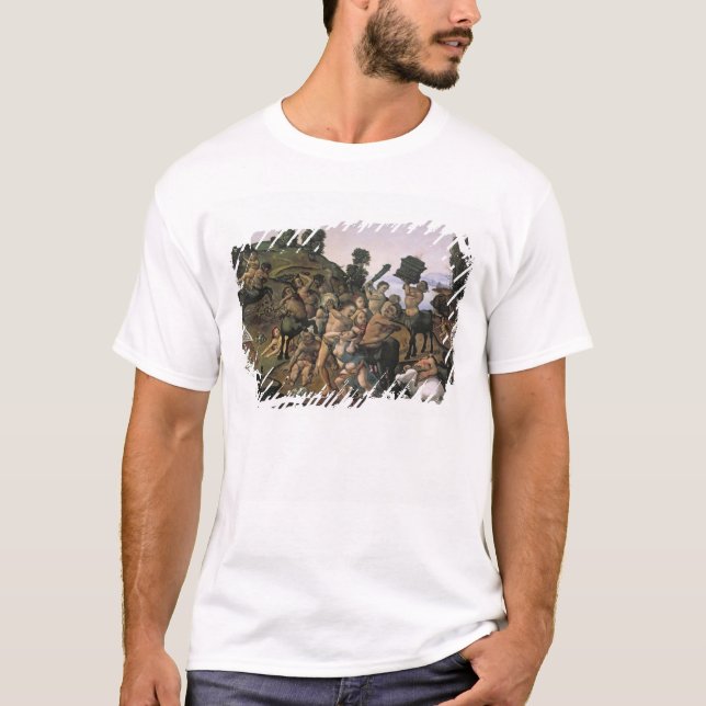 Slagsmål mellan Lapithsen och kentaurerna Tee Shirt (Framsida)
