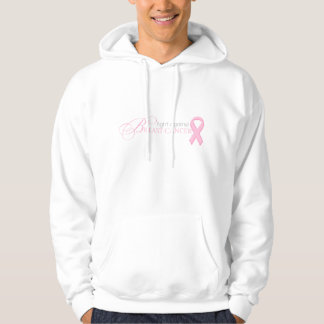 Slagsmål mot bröstcancer hoodie