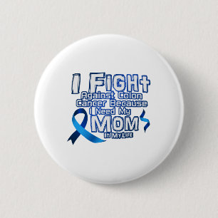 Slagsmål mot koloncancer för mamma knapp