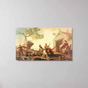 Slagsmål på Ventaen Nueva, 1777 Canvastryck