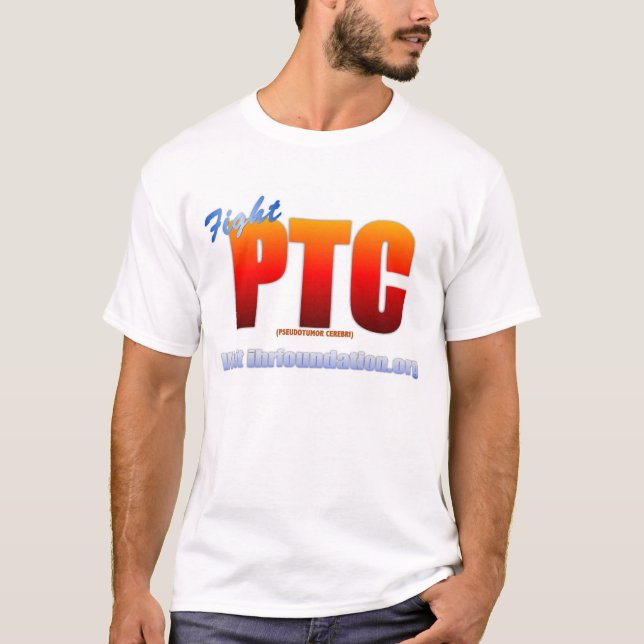 Slagsmål Pseudotumor Cerebri T-shirt (Framsida)