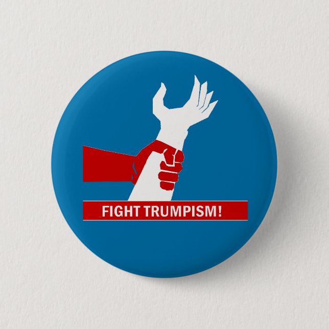 Slagsmål Trumpism! Knapp (Framsida)