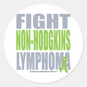 SlagsmålNon-Hodgkins lymfkörtelcancer Runt Klistermärke