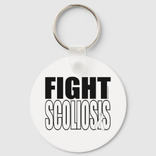 SlagsmålScoliosis Nyckelring