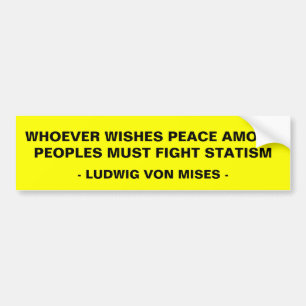 SlagsmålStatism Bildekal