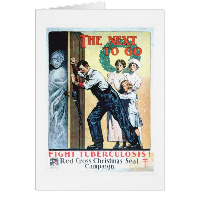 Slagsmåltuberkulos (US00212) Hälsningskort (Framsidan)