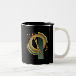 Slagverks Deco1 Två-Tonad Mugg
