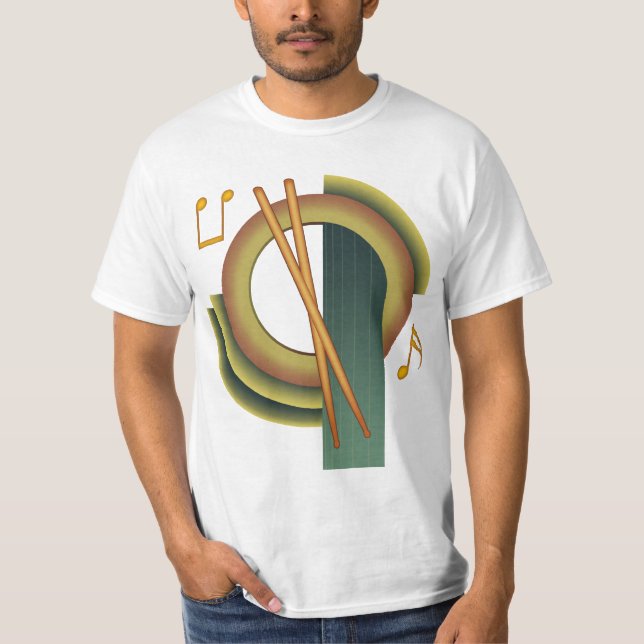 Slagverksdekor T Shirt (Framsida)
