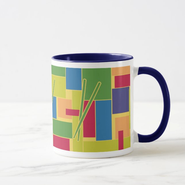 Slagverksfärgblock Mugg (Höger)
