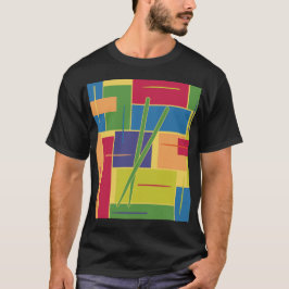 Slagverksfärgblock T Shirt