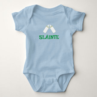 SLÁINTE blå baby body  T Shirt