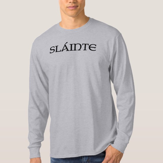 Slainte & dikt tröja (Framsida)
