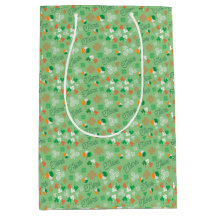 Sláinte Irish Saint patrick Day Grönt Mönster