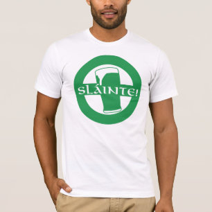 Slainte irländsk skjorta t-shirt