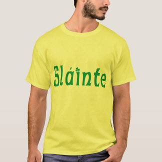 Slainte irländsk T-tröja Tee