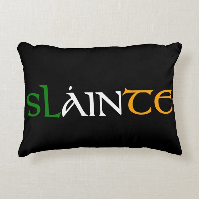 Slainte kudde (Framsidan)
