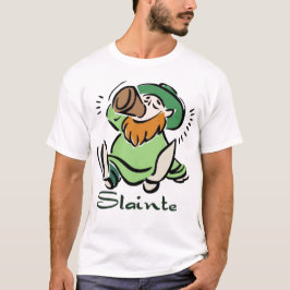Slainte leprechaun t shirt