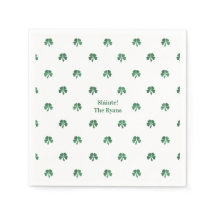 Sláinte Lucky Shot Painterly Klöver Irish Bröllop