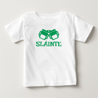 SLÁINTE lurkmunst vit klänning T Shirt