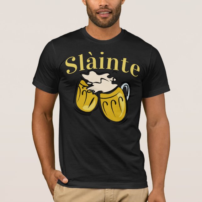 Slàinte & Öl T Shirt (Framsida)