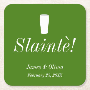 Slainte Papper Underlägg Kvadrat