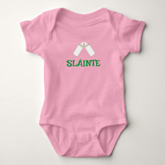 SLÁINTE rosa baby body  T Shirt
