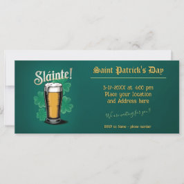 Slàinte! Saint patrick's day-öl på Grönten