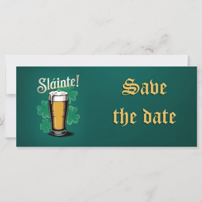 Slàinte! Saint patrick's day-öl på Grönten (Framsida)