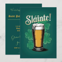 Slàinte! Saint patrick's day-öl på Grönten